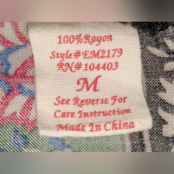 #78 Paisley Printed Jumpsuit ! - Picture 8 of 9